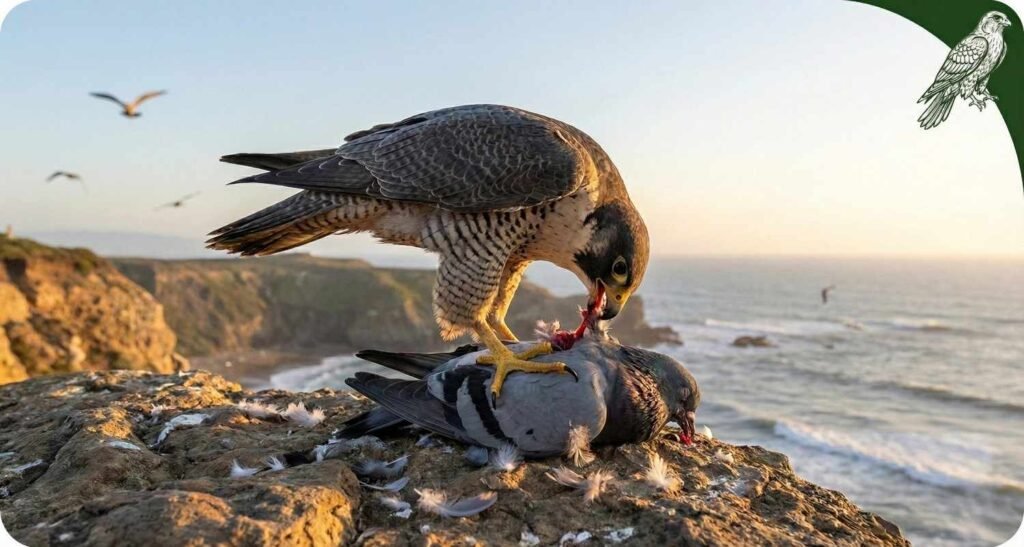 The Ultimate Guide to the Peregrine Falcon: The Fastest Animal on Earth Dietary Habits and Hunting Strategy