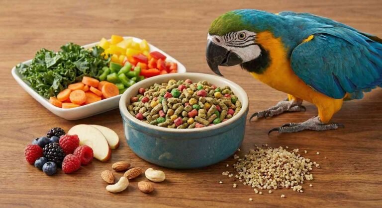 Parrot Diet: The Complete and Comprehensive Guide to Feeding Your Parrot (2026)