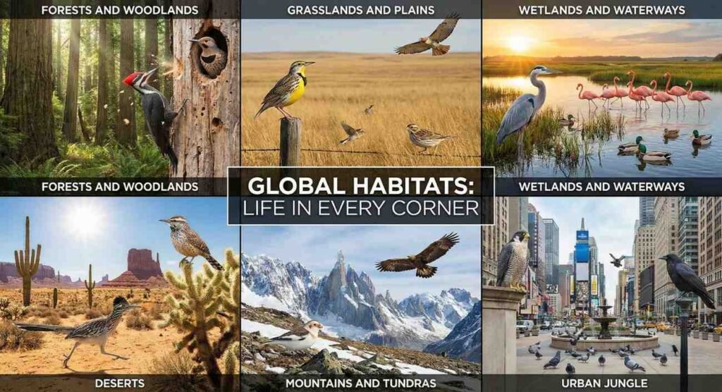 Global Habitats: Life in Every Corner