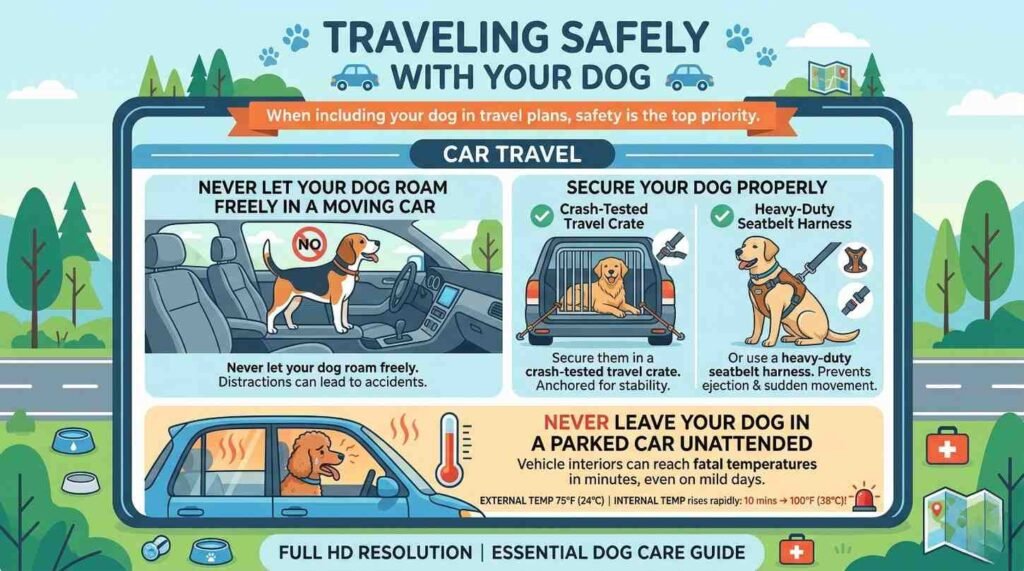 9. Traveling Safely with Your Dog