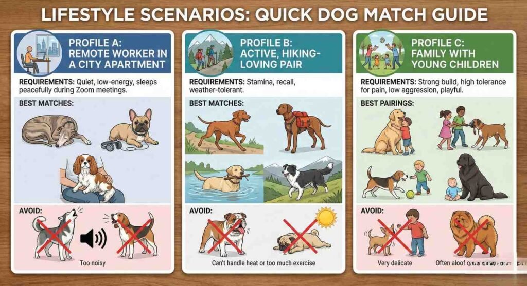 Lifestyle Scenarios: Quick Match Guide