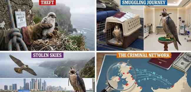 Illegal Falcon Trade: How Middle East Racing Demand is Fuelling the Theft of British Peregrines The Export Boom