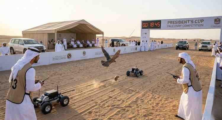 The Majestic Falcon in the UAE: A Symbol of Heritage, Power, and Conservation