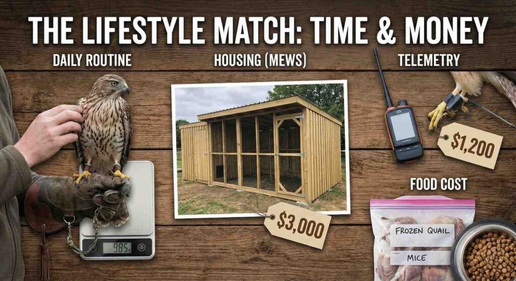 The Falcon Match: How to Choose the Perfect Bird of Prey for Falconry The Lifestyle Match: Time and Money