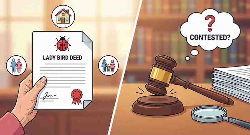 Can a Lady Bird Deed Be Contested?