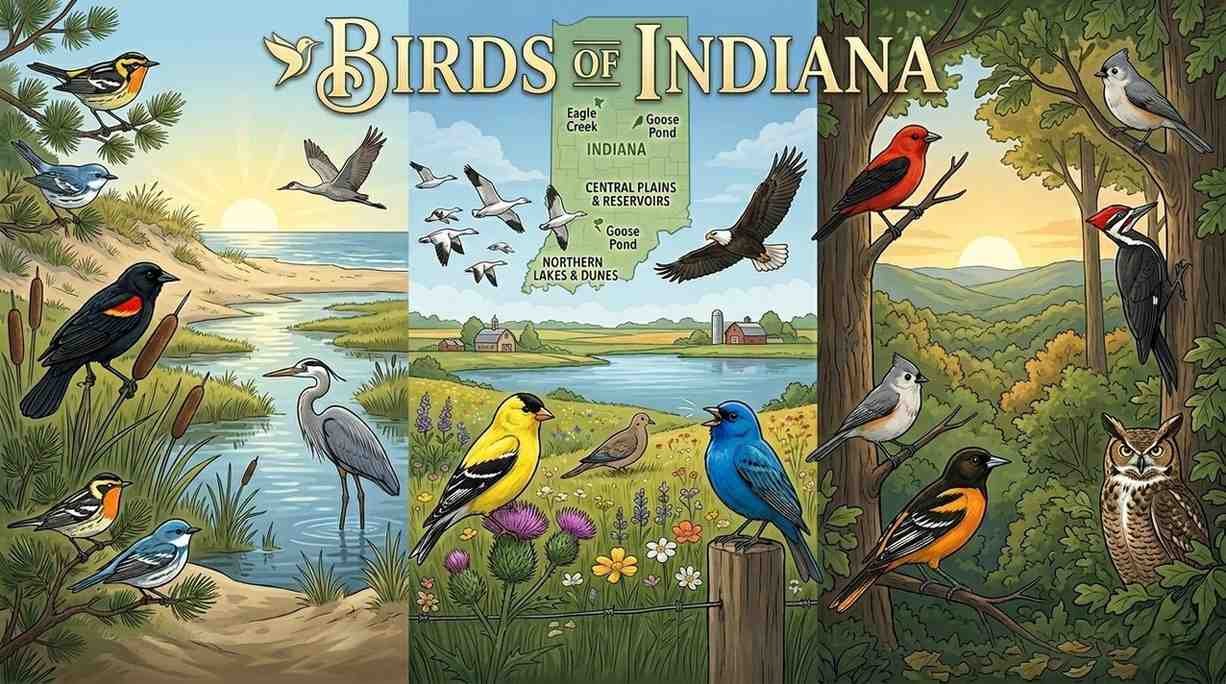 Falconry News - Birds, Falcons, and Wildlife Birds of Indiana