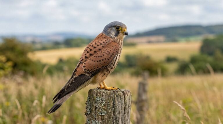 The Bird Kestrel Falcon: