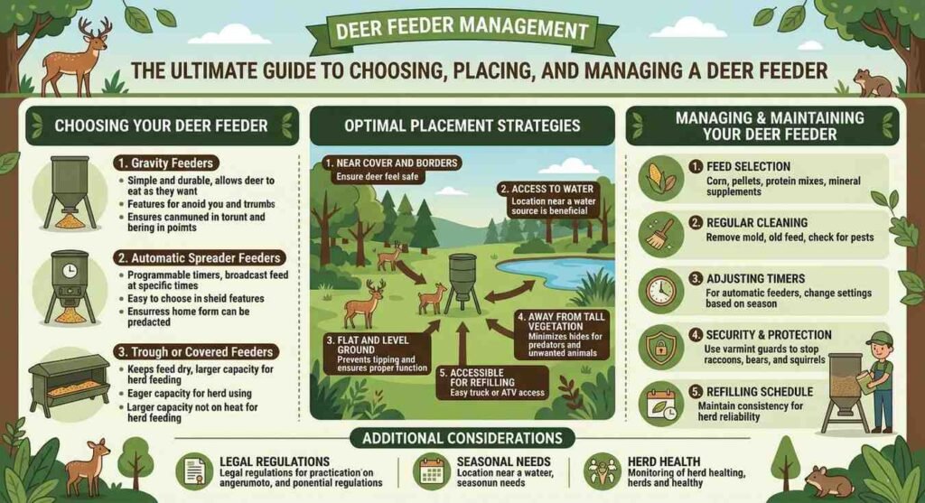 The Ultimate Guide to Choosing, Placing, and Managing a Deer Feeder