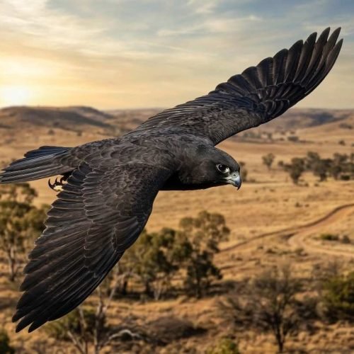 Black Falcon – The Black Predator of the Skies